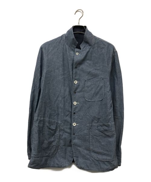 Engineered Garments（エンジニアド ガーメンツ）Engineered Garments (エンジニアド ガーメンツ) シャンブレーリバーシブルコート ブルー サイズ:Lサイズの古着・服飾アイテム