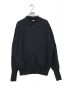 A.PRESSE（アプレッセ）の古着「Cotton Knit Polo Collar Cardigan」｜ネイビー