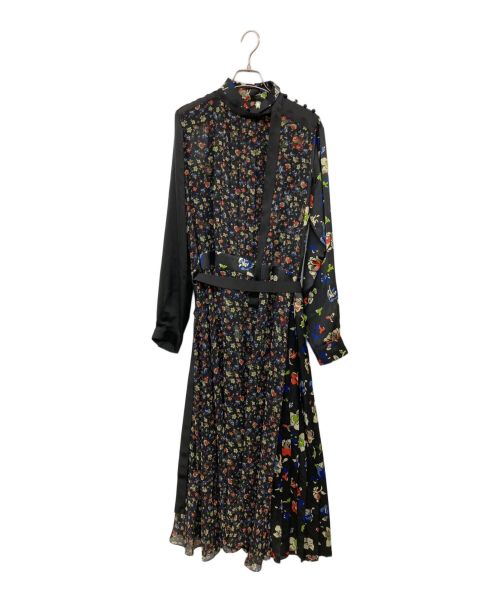 sacai（サカイ）sacai (サカイ) 22AW Flower Print Dress ブラック サイズ:Mの古着・服飾アイテム