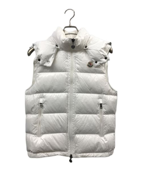 MONCLER（モンクレール）MONCLER (モンクレール) 22AW  BORMES GILET ホワイト サイズ:2の古着・服飾アイテム