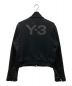 Y-3 (ワイスリー) バックロゴトラックジャケット ブラック サイズ:L：10000円