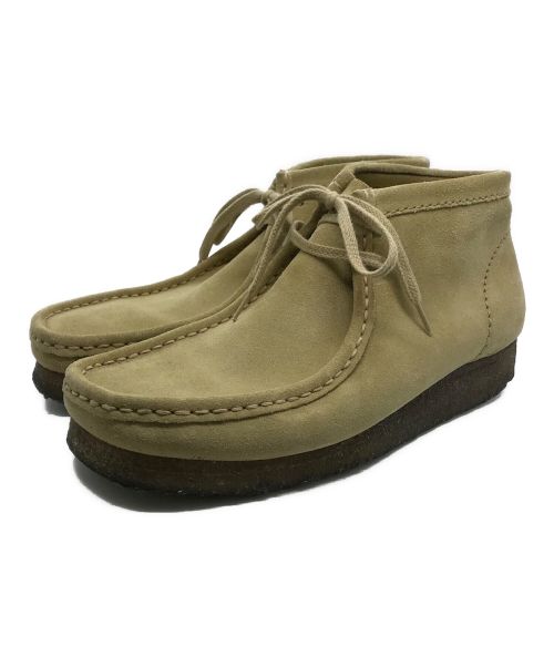 CLARKS（クラークス）CLARKS (クラークス) ワラビーブーツ ベージュ サイズ:UK8の古着・服飾アイテム