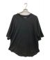 s'yte（サイト）の古着「Cotton Jersey Back Center Stitch Raglan Big pullover」｜ブラック