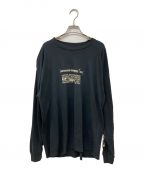 cactusjack×FRAGMENT DESIGNカクタスジャック×フラグメントデザイン）の古着「Logo L/S T-Shirt」｜ブラック