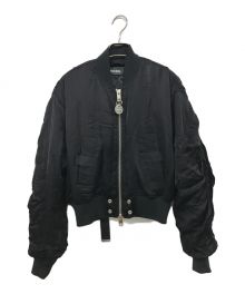 DIESEL（ディーゼル）の古着「W-BRESHA BOMBER JACKET」｜ブラック