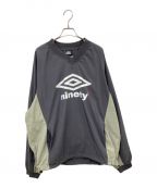 9090×UMBRO9090×アンブロ）の古着「Nylon Pullover」｜グレー