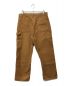 CarHartt (カーハート) Firm Duck Double-Front Work Dungaree ブラウン サイズ:34：9000円