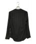 OAMC (オーエーエムシー) Spirit Shirt Striped Viscose ブラック サイズ:S：15000円