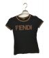 FENDI（フェンディ）の古着「ヴィンテージロゴTシャツ」｜ブラック