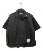 MIHARA YASUHIROミハラヤスヒロ）の古着「Oxford Half-sleeve Shirt」｜ブラック