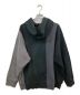 MIHARA YASUHIRO (ミハラヤスヒロ) VERTICAL SWITHING HOODIE グレー×ブラック サイズ:L：26000円