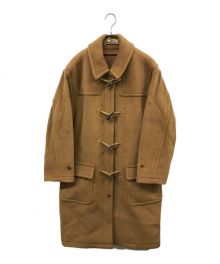 AURALEE（オーラリー）の古着「WOOL HERRINBONE PILE DUFFLE COAT」｜ブラウン