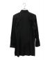 ANN DEMEULEMEESTER (アンドゥムルメステール) コットンロングシャツ ブラック サイズ:XS：13000円