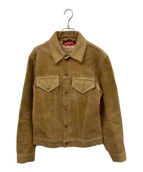 LEVI'S（リーバイス）LEVI'S (リーバイス) 復刻LEATHER SUEDE JACKET ベージュ サイズ:38の古着・服飾アイテム