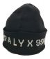 1017 ALYX 9SM (アリクス) LOGO BEANIE ブラック：10000円