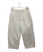 Porter Classicポータークラシック）の古着「SUMMER WHITE PANTS」｜アイボリー