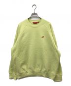 SUPREMEシュプリーム）の古着「small box Raglan Crewneck」｜黄緑