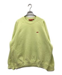 SUPREME（シュプリーム）の古着「small box Raglan Crewneck」｜黄緑