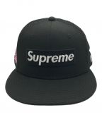 SUPREME×New Eraシュプリーム×ニューエラ）の古着「Box Logo Mesh Back」｜ブラック