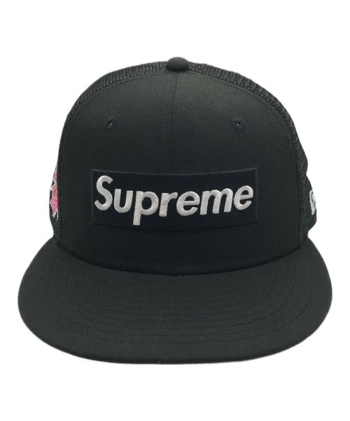 SUPREME（シュプリーム）Supreme (シュプリーム) New Era (ニューエラ) Box Logo Mesh Back ブラックの古着・服飾アイテム