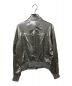 RALPH LAUREN Purple Label (ラルフ ローレン パープル レーベル) Loka Foil Jacket シルバー：25000円