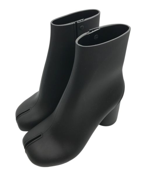 Maison Margiela（メゾンマルジェラ）Maison Margiela (メゾンマルジェラ) Bottes en rubber Tabi Boots ブラック サイズ:35の古着・服飾アイテム