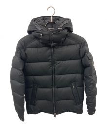 MONCLER（モンクレール）の古着「MONTGENEVRE ウールダウンジャケット」｜ブラック