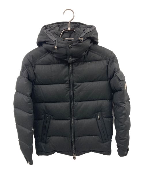 MONCLER（モンクレール）MONCLER (モンクレール) MONTGENEVRE ウールダウンジャケット ブラックの古着・服飾アイテム