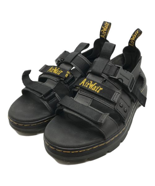 Dr.Martens（ドクターマーチン）Dr.Martens (ドクターマーチン) PEARSON マルチストラップ サンダル ブラック サイズ:UK8の古着・服飾アイテム