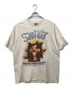 SAINT MICHAELセントマイケル）の古着「SS TEE/SAINT WAR / WHT」｜ホワイト