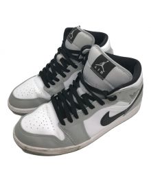 NIKE（ナイキ）の古着「Air Jordan 1 Mid」｜ホワイト×グレー