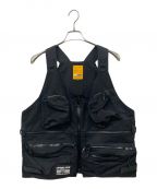 GRIP SWANYグリップスワニー）の古着「FISHING/CAMPING WATER-PROOF VEST」｜ブラック