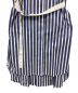 中古・古着 sacai (サカイ) Striped Shirting Dress ネイビー×ホワイト サイズ:L：20000円