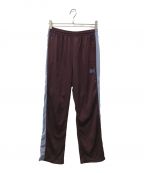 Needlesニードルズ）の古着「Papillon Emb Side Line Track Pant」｜ボルドー×ブルー