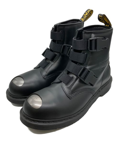 Dr.Martens（ドクターマーチン）Dr.Martens (ドクターマーチン) WTAPS (ダブルタップス) 1460 WTAPS WEBBING STRAP BOOT ブラック サイズ:US10の古着・服飾アイテム