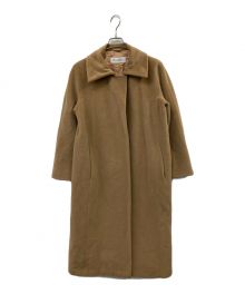 MaxMara（マックスマーラ）の古着「カシミヤ混ガウンコート」｜ベージュ