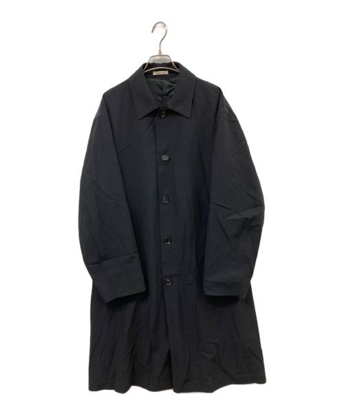 AURALEE（オーラリー）AURALEE (オーラリー) HARD TWIST WOOL TWILL SOUTIEN COAT ブラック サイズ:3の古着・服飾アイテム