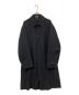 AURALEE（オーラリー）の古着「HARD TWIST WOOL TWILL SOUTIEN COAT」｜ブラック