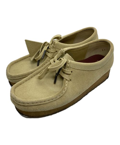 CLARKS（クラークス）CLARKS (クラークス) Wallabeeブーツ ベージュ サイズ:24.5の古着・服飾アイテム