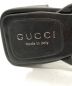 中古・古着 GUCCI (グッチ) サンダル ブラック サイズ:23.5：8000円