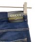 中古・古着 GUCCI (グッチ) スキニーデニムパンツ インディゴ サイズ:30：17000円