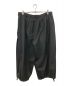 GROUND Y (グラウンドワイ) WOOL/POLYESTER GABARDINE BALLOON PANTS ブラック サイズ:L：22000円