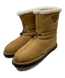 PRADA（プラダ）の古着「Blow Shearling Boot」｜ベージュ