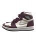 NIKE (ナイキ) Air Jordan 1 High OG ホワイト×ボルドー サイズ:UK8.5：12000円