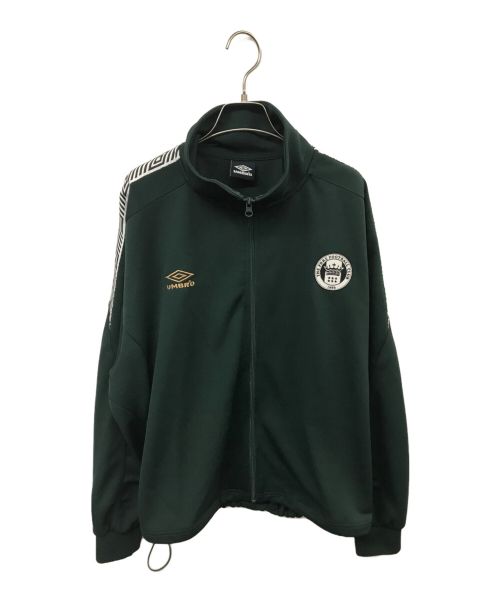 UMBRO（アンブロ）UMBRO (アンブロ) FREAK'S STORE (フリークスストア) 別注 Track Jacket グリーン サイズ:XLの古着・服飾アイテム