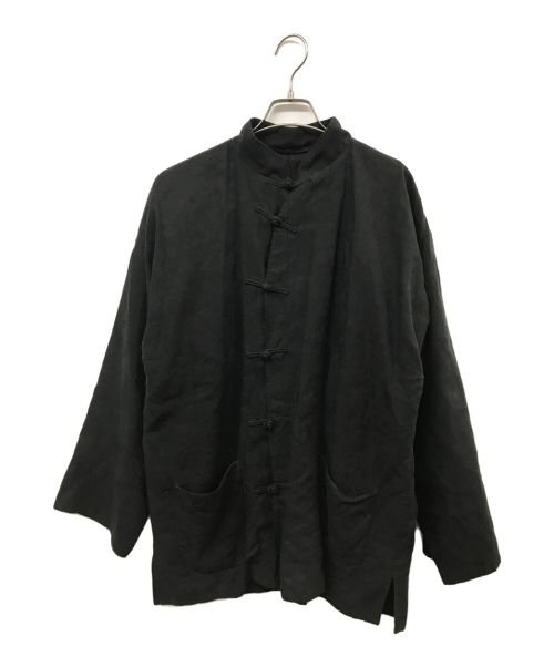 OLD JOE & Co.（オールドジョー）OLD JOE & Co. (オールドジョー) ORIENTAL KNOT BUTTON JACKET ブラック サイズ:36の古着・服飾アイテム