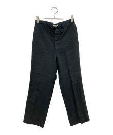 OLD JOE & Co.（オールドジョー）の古着「STRING WAIST WORK TROUSER」｜ブラック