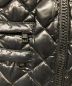 中古・古着 MONCLER (モンクレール) CHAMPETRE キルティングダウンジャケット ブラック：35000円