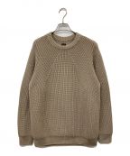 BATONERバトナ―）の古着「SIGNATURE CREW NECK」｜ベージュ