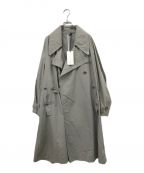 YOKEヨーク）の古着「MILITARY OVER COAT」｜ミストグリーン